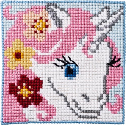 Broderi kit - enhjørning